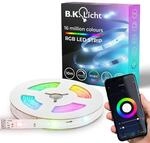 B.K.Licht I Wifi RGBIC LED Strip 10 m I App Steuerung I Musiksensor I Lichtleiste I