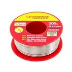 ROTHENBERGER Industrial bleifreies Radiolot f&uuml;r Elektro-L&ouml;tarbeiten, 200g-Spule, &Oslash;