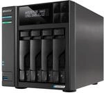 Asustor Lockerstor 4 Gen2+ AS6704T v2 4 Bay NAS Storage, Intel Quad-Core 2.0GHz...