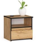 AKORD Nachttisch CL1 40 cm | 1 Schublade | Nachttisch mit Schublade |...