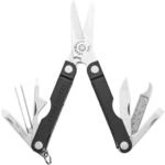Leatherman Micra - Edelstahl-Schl&uuml;sselanh&auml;nger Multi-Tool mit Federschere und...