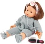 G&ouml;tz 2627155 Maxy Muffin Zick Zack Puppe &ndash; 42 cm gro&szlig;e Babypuppe mit braunen