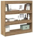 vidaXL B&uuml;cherregal Artisan-Eiche 100 x 30 x 103 cm Holzwerkstoff, Ger&auml;umiger