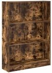 vidaXL B&uuml;cherregal, B&uuml;cherschrank Regal mit Stauraum, Standregal f&uuml;r...