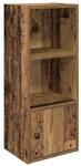vidaXL B&uuml;cherregal Altholz-Optik 31x24x77 cm Holzwerkstoff, B&uuml;cherschrank,