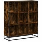 vidaXL B&uuml;cherregal, B&uuml;cherschrank Regal mit Stauraum, Standregal f&uuml;r...