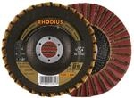 RHODIUS TOPline VSK F Vliesf&auml;cherschleifscheibe 115 x 22,23 mm 10 Stk