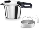 Fissler Vitaquick Edition/Schnellkochtopf (6 L, &Oslash; 22 cm) Edelstahl-Dampfkochtopf,