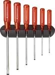 PB Swiss Tools Schraubendreher-Satz 6-teilig Schlitz im Wandhalter Classic