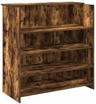 vidaXL Empfangstheke R&auml;uchereiche 100x50x103,5 cm Holzwerkstoff,...