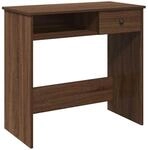 vidaXL Schreibtisch Braun Eichen-Optik 80x40x75 cm Holzwerkstoff, B&uuml;rotisch, Tisch,