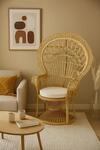 moebel direkt online Rattansessel Pfauentrohn beige