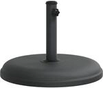 vidaXL Sonnenschirmst&auml;nder, Schirmst&auml;nder mit Standfu&szlig; Spannknopf,