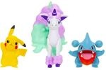 Pok&eacute;mon PKW4097 - Battle Figure 3er-Pack &ndash; inklusive 5 cm Pikachu & Kaumalat und