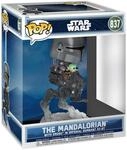Funko POP! Rides Deluxe: Star Wars - The Mandalorian and Grogu - The Mandalorian with