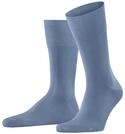 FALKE Herren Socken Tiago M So Fil d&Eacute;cosse Baumwolle einfarbig 1 Paar, Blau Sky Blue