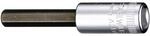 STAHLWILLE Nr. 44a INHEX-Einsatz 6,3 mm (1/4") Schl&uuml;sselweite 1/16" L.55 mm
