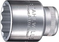 Stahlwille 50a Zoll Steckschl&uuml;sseleinsatz Inch Nuss 1 1/2" Antrieb 12,5mm (1/2") -