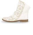 FELMINI - CLASH 8888 - WOMEN'S ANKLE BOOT, NATURAL LEATHER - 42EU SIZE