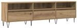 vidaXL TV Schrank, Lowboard f&uuml;r Fernseher, Fernsehtisch mit 6 F&auml;chern,