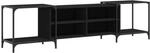vidaXL TV Schrank, Verstellbar Fernsehschrank mit viel Stauraum, Lowboard HiFi