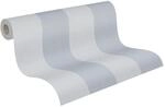 A.S. Cr&eacute;ation Pure Elegance Vliestapete mit Blockstreifen 0,53 x 10,05 m &ndash; Blau,