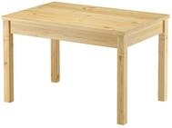 Erst-Holz Tisch 75 x 120 Esstisch Massivholz aus Kiefer in sch&ouml;ner Optik...