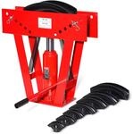 VEVOR Rohrbiegemaschine hydraulisch, 16 Tonnen Rohrbiegeger&auml;t, Rohrbieger mit 8