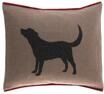 Fussenegger Kissenh&uuml;lle Flanell braun Gr&ouml;&szlig;e 50x50 cm