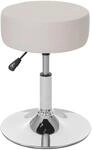 Mendler Hocker HWC-C22, Sitzhocker Schminkhocker, h&ouml;henverstellbar &Oslash; 35cm -