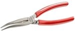 Facom Halbrunde Kurzzange, PVC-Griff, PVC, Rot, 200 mm