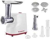 BEPER P102ROB200 Elektrischer Fleischwolf und elektrischer Tomatenwolf 1200W mit