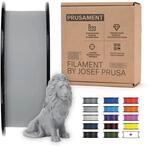 Prusament 3D-Drucker Premium Filament PLA Gravity Grey 1,75 mm &ndash; 1 kg Spule...