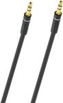 OEHLBACH Zwart D1C33180 Audiokabel, 3,5 mm Klinkenkabel, 0,25 m, OFC Kupfer, 24...