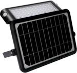LED's light 300407 Solar LED-Strahler schwarz Bewegungsmelder 10W warmwei&szlig; IP66