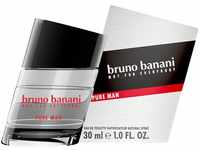 bruno banani Pure Man – Eau de Toilette Natural Spray – Holzig-blumiges...