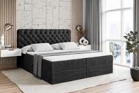 ALTDECOR Boxspringbett mit Matratze und Lattenrost, Boxbett, Topper, Polsterbett mit