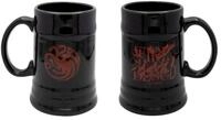 Game of Thrones Bierkrug - Keramik, Schwarz