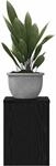 vidaXL Pflanzenst&auml;nder 2 pcs Schwarz Eichen-Optik 25 x 25 x 35 cm, Wohzimmer...