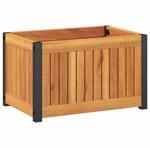 vidaXL Pflanzk&uuml;bel, Blumenk&uuml;bel mit Latten-Design, Blumenkasten f&uuml;r Terrasse