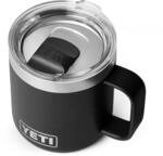 YETI Rambler Thermobecher 10 oz (236 ml) Schwarz &ndash; kleiner Kaffeebecher To Go,