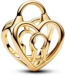 PANDORA Heart padlock 764358C00 Charm Anh&auml;nger