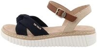 Tom Tailor Damen 9590350001 Sandale, Navy, 39 EU