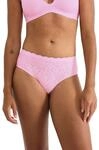 Sloggi Damen Unterhose Zero Feel Bliss Hipster, S, Floral Pink