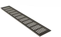 MS Beschl&auml;ge &reg; Aluminium L&uuml;ftungsgitter Stegblech Heizungsdeckel 100mm x...