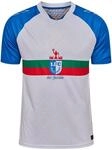 1FCM 25/26 60 Years Jersey S/S (White/Princess Blue, L)