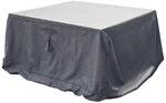 Hesp&eacute;ride - Hambo Schutzh&uuml;lle f&uuml;r hohen Tisch - 180 x 120 x 120 cm - Grau