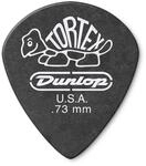 Dunlop Pitch Black Jazz-Gitarrenplektren 12 St&uuml;ck .73 mm