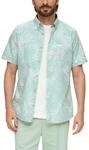 s.Oliver Kurzarmhemd mit Button-Down-Kragen