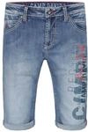 Camp David Herren Jeans Shorts RO:BI Slim Fit Blue Used, 32